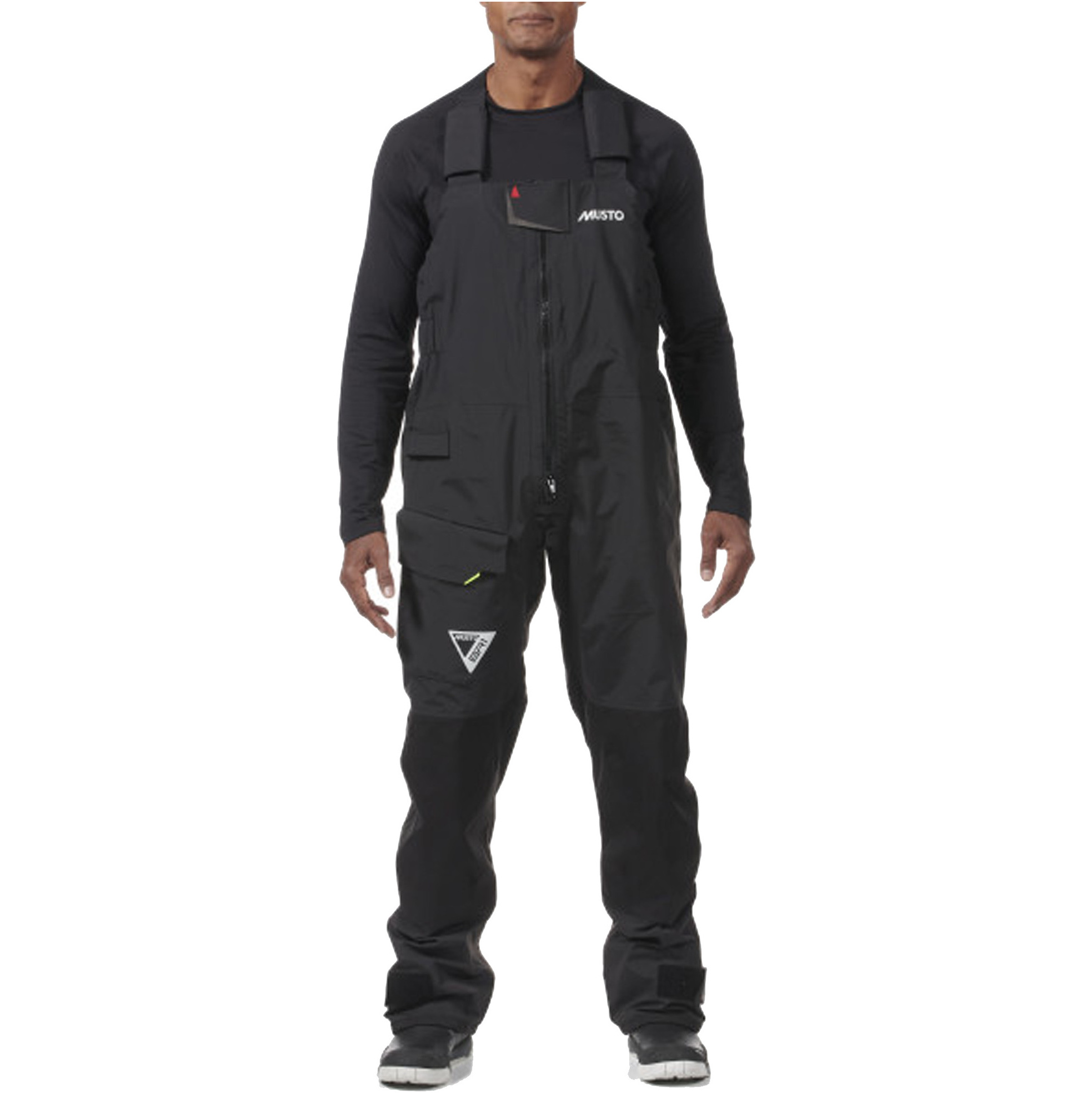 2026 Musto Hombre Br1 Pantalones De Vela De Canalé 82398 - Negro